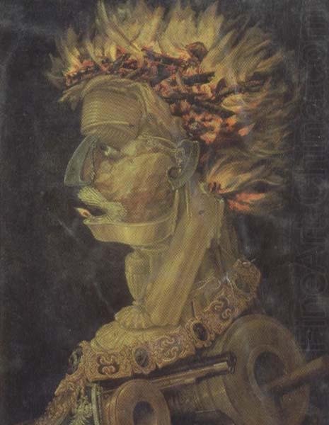 Giuseppe Arcimboldo Fire (mk45) oil painting picture
